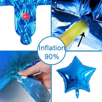 Ballon 39 pcs Décoration de fête à thème de dessin animé pour anniversaire d'enfants drapeau gâteau ballon Décoration de ballons